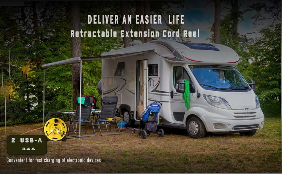 2-USB Charging Ports