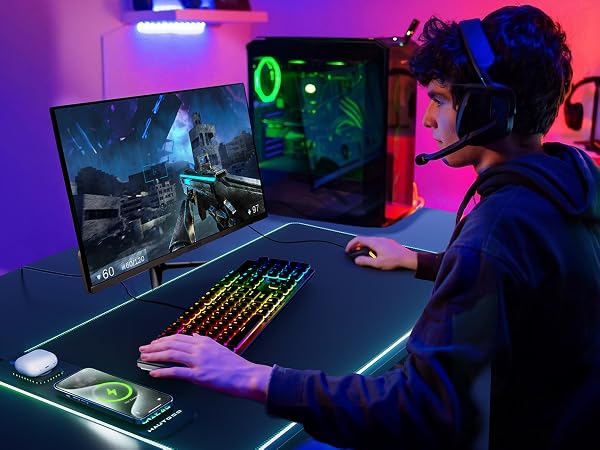 Wireless Charging Mouse Pad