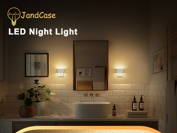 night lights plug into wall led night light warm white 