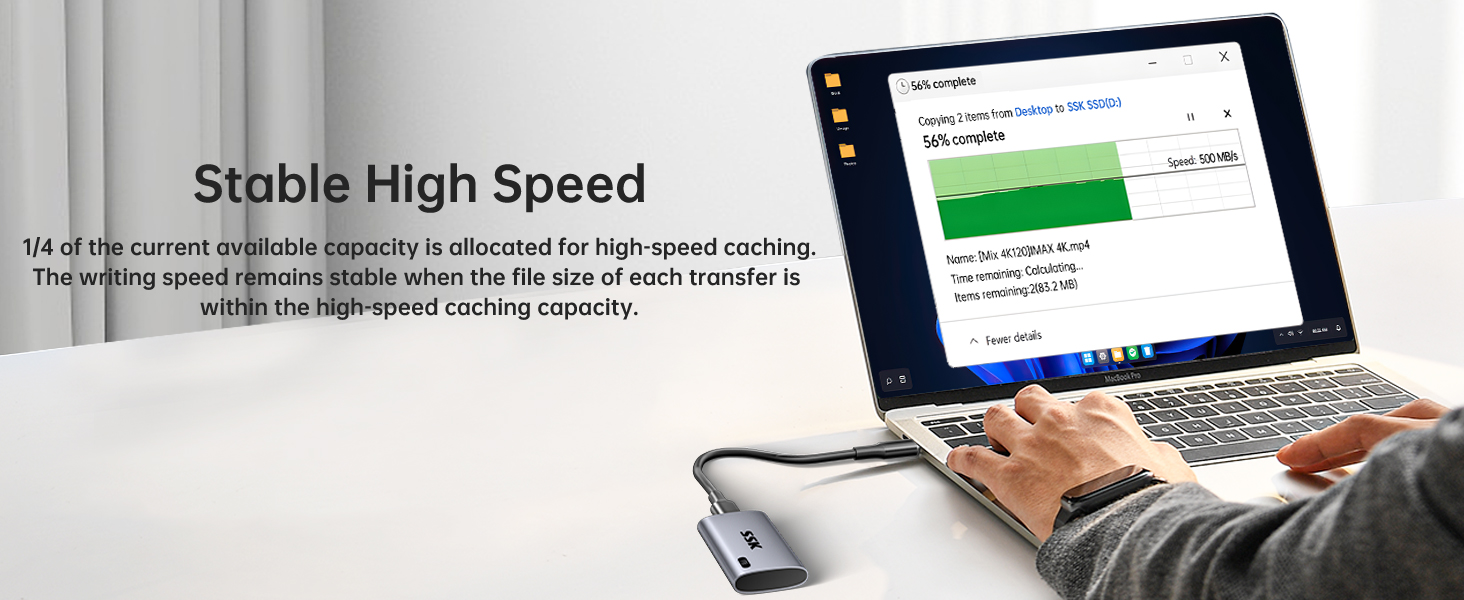 128GB SSD External Hard Drive
