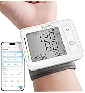 iHealth Push Wrist Blood Pressure Monitor, Bluetooth Smart BP Machine with App, Clinically Valida...