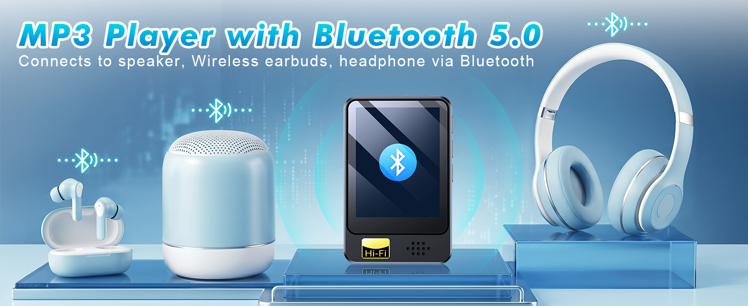 MP3 Player with Bluetooth