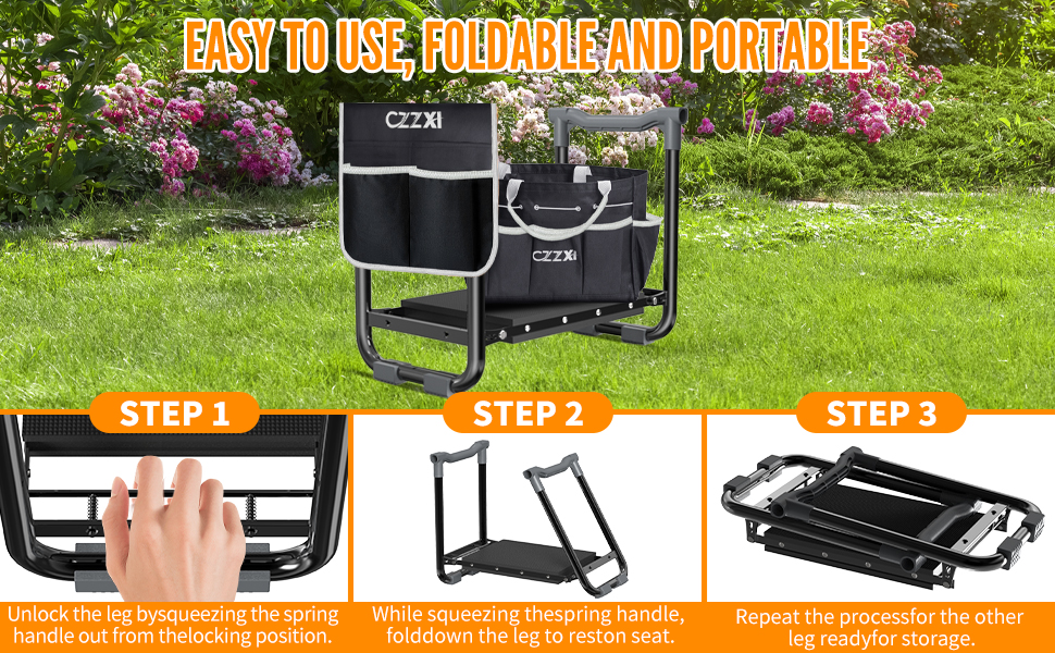 Garden Kneeler and Seat