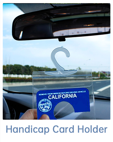 Parking Permit Plastic Holder
