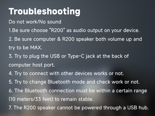 PC speaker troubleshooting