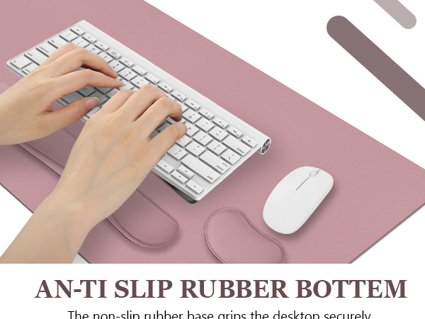 desk mat for keyboard and mouse