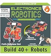 ButterflyEdufields 40in1 STEM Robotics Kits for Kids 8-12 Years | DIY Robots Projects for Kids wi...