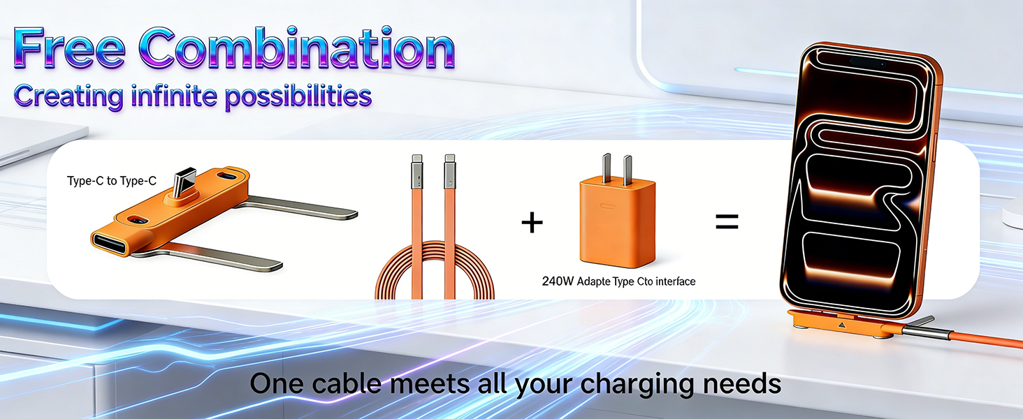 flat charger for iphone