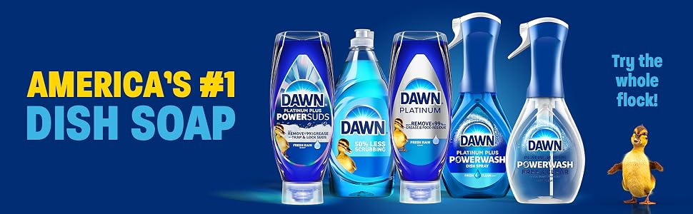 America's #1 dish soap.