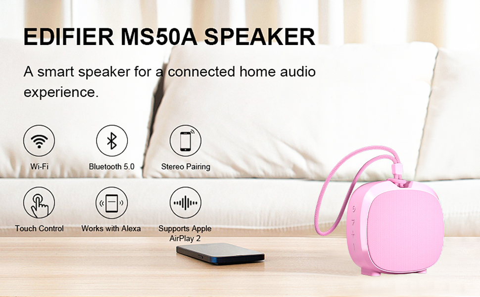 Cute Pink Bluetooth Portable Speaker
