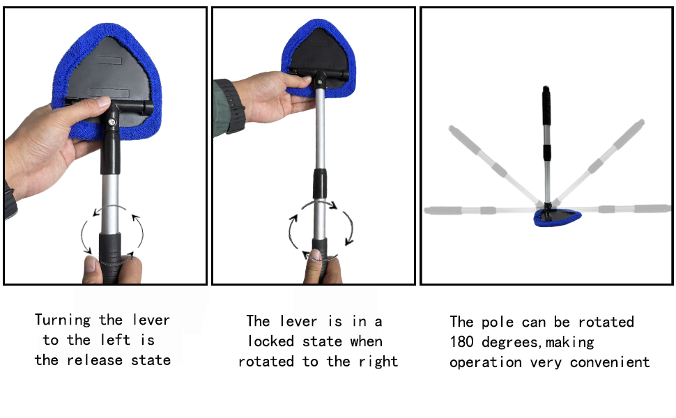 Microfiber Car Windshield Cleaning Tool