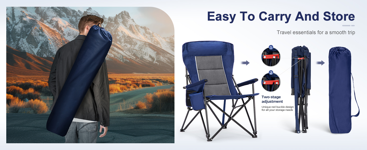LET'S CAMP CAMPING CHAIR
