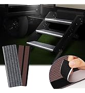 ENONCI RV Step Covers with Reflective Strip, RV Accessories for Inside, 1 Pack RV Step Rugs, Camp...