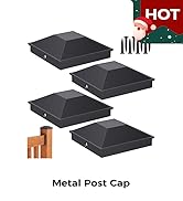 Goovilla metal post cap