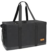 WONDAY Extra Large Utility Tote Bag - Standing Reusable Grocery Bag with Handle, Collapsible Stor...