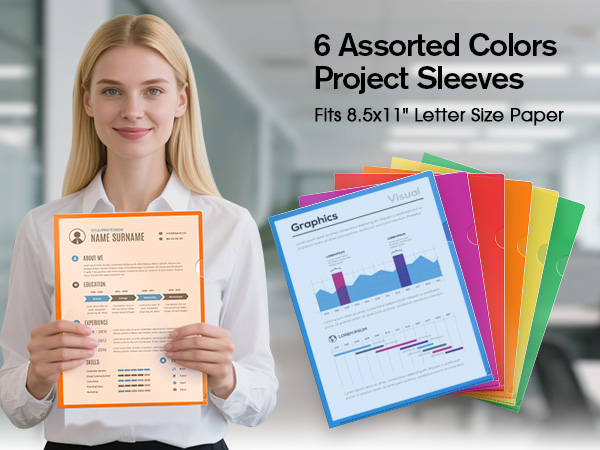 Clear Plastic Folders Sleeves