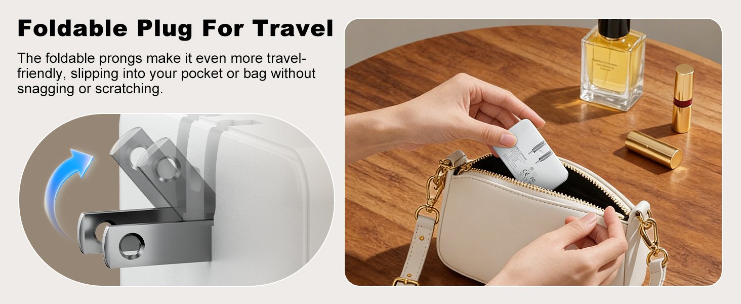 Foldable Plug For Travel