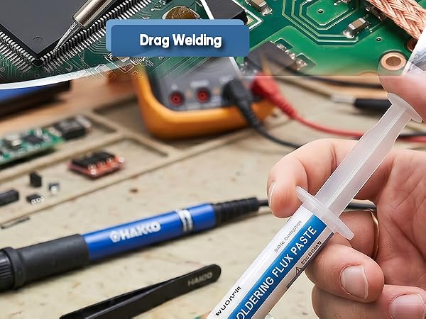 Solder Paste and Solder Wick