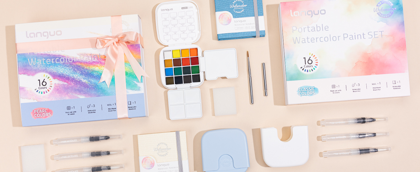 Watercolor Paint Set