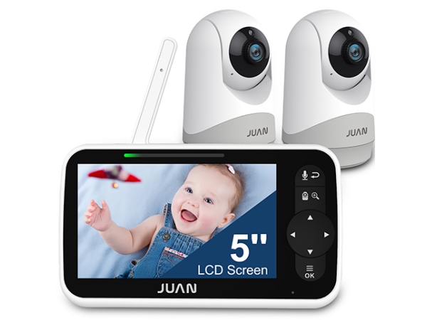 baby monitor with 2 camera