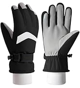Azarxis Baby Winter Mittens Kid Toddler Warm Gloves Fleece Lined Thermal Windproof for Infant Boy...