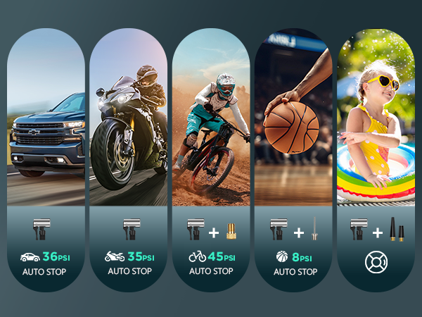 Tire Inflator Portable Air Compressor