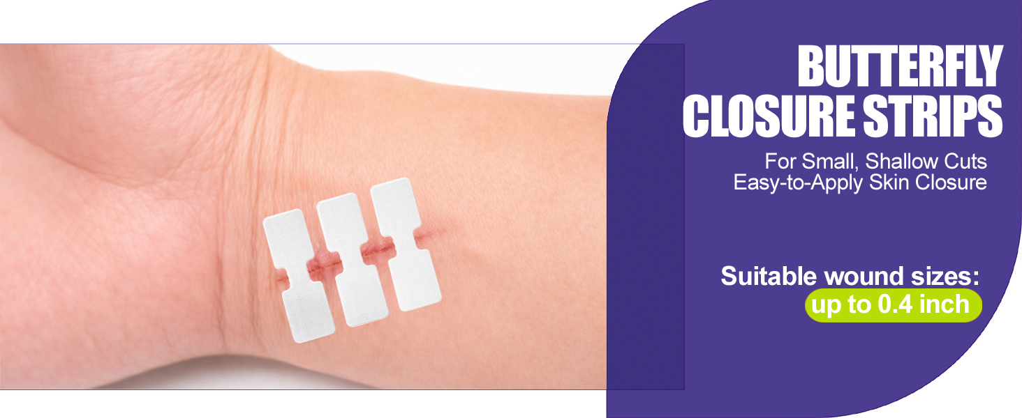 40 Pack Wound Closure Strips