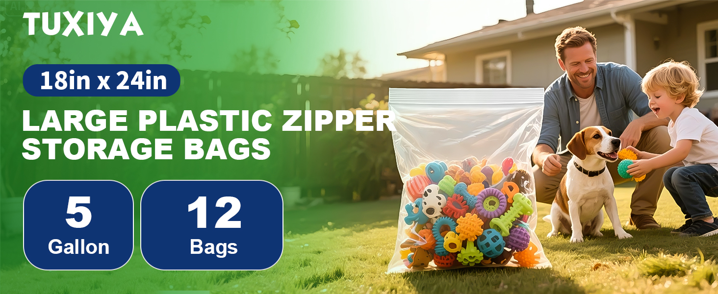 5 gallon ziploc bags
