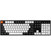 Keychron C2 Full Size Wired Mechanical Keyboard for Mac, Hot-swappable, Gateron G Pro Brown Switc...