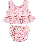 wegreeco Toddler Baby Girls Summer Swimsuit Sleeveless, Infant Baby Girl Bathing Suit, Swimwear T...