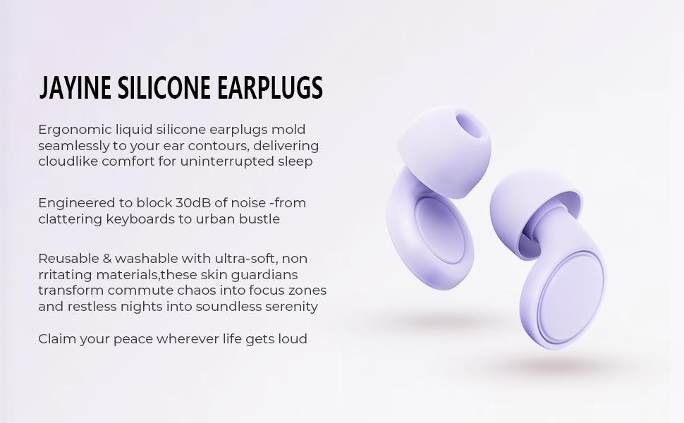 soft silicone ear plugs