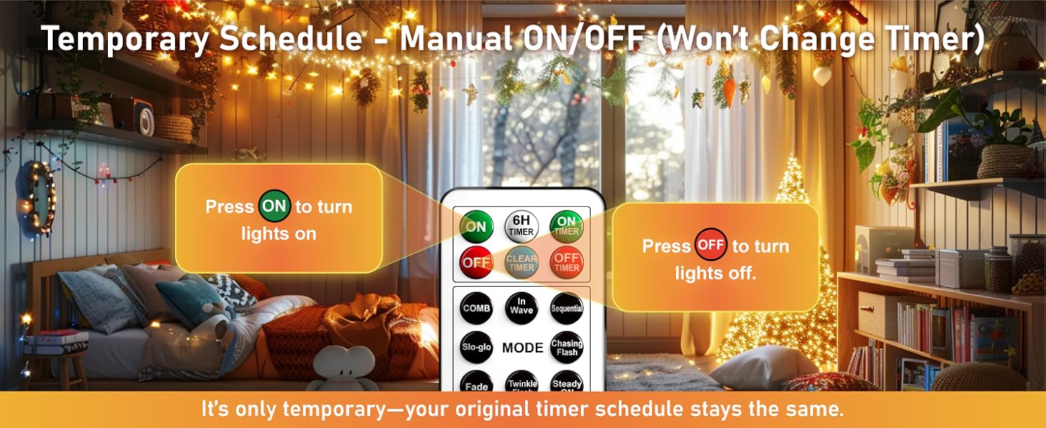 Temporary schedule