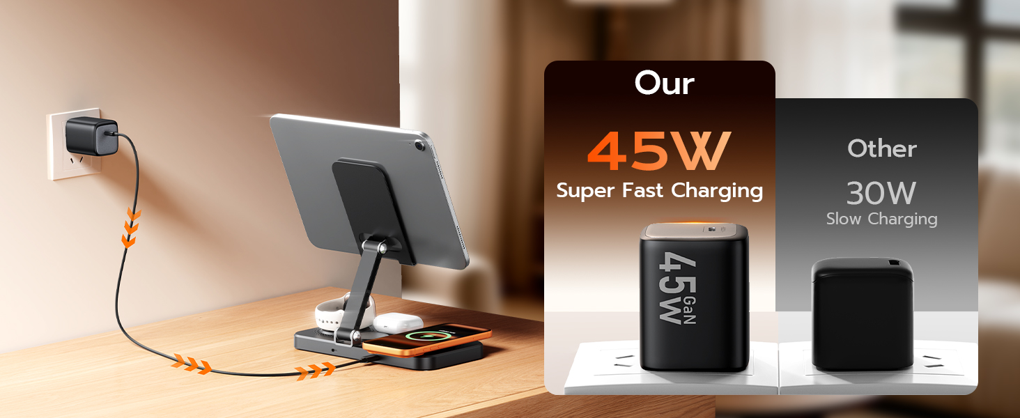 ipad charging station