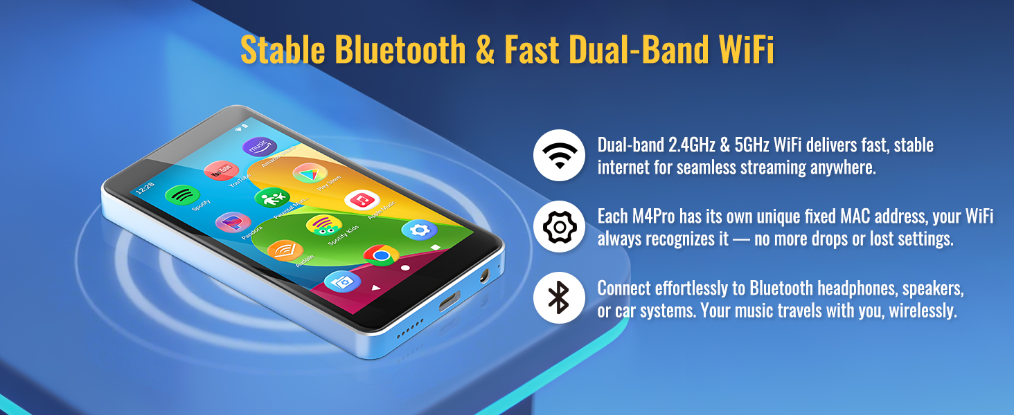 mp3 player with spotify