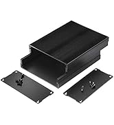 Eightwood Aluminum Electronic Project Box Enclosure Split Body Case DIY 4.72 x 3.82 x 1.57 inch (...