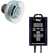 hygger Mini Wave Maker For Aquarium, Ultra-quiet Transparent Wavemaker With Controller, Adjustabl...