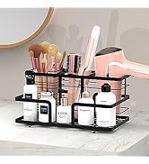 YIGII Hair Tool Organizer - Bathroom Counter Organizer Hair Dryer Holder, Vanity Caddy with Remov...