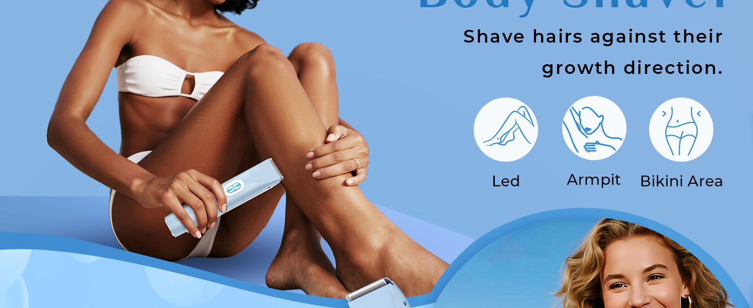 Shave hairs against theirgrowth direction.