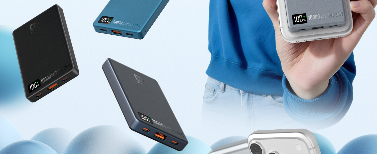 PD 35W Magnetic Wireless Power Bank 10000mAh 03