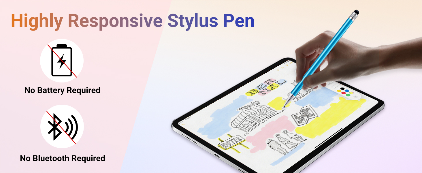 Stylus Pen for Touchscreen iPad pencil iPad pen Stylus Pen for iPad Stylus Pen for Android Stylus