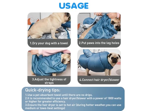Portable Pet Dryer Box