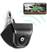 GreenYi WiFi Car Wireless Backup Camera, GreenYi 5G 720P HD Car Rear View Reverse Camera for iPho...