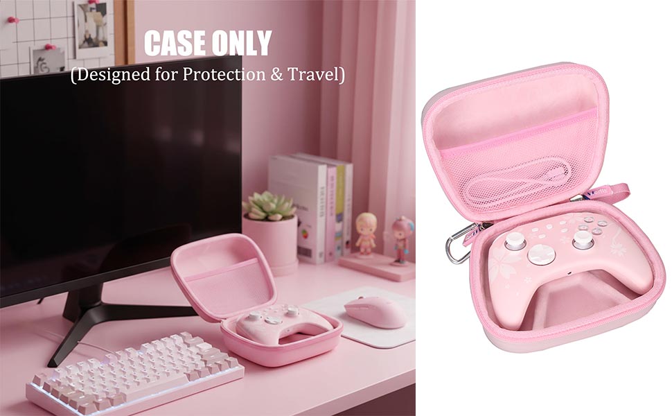 Universal Pink Controller Case