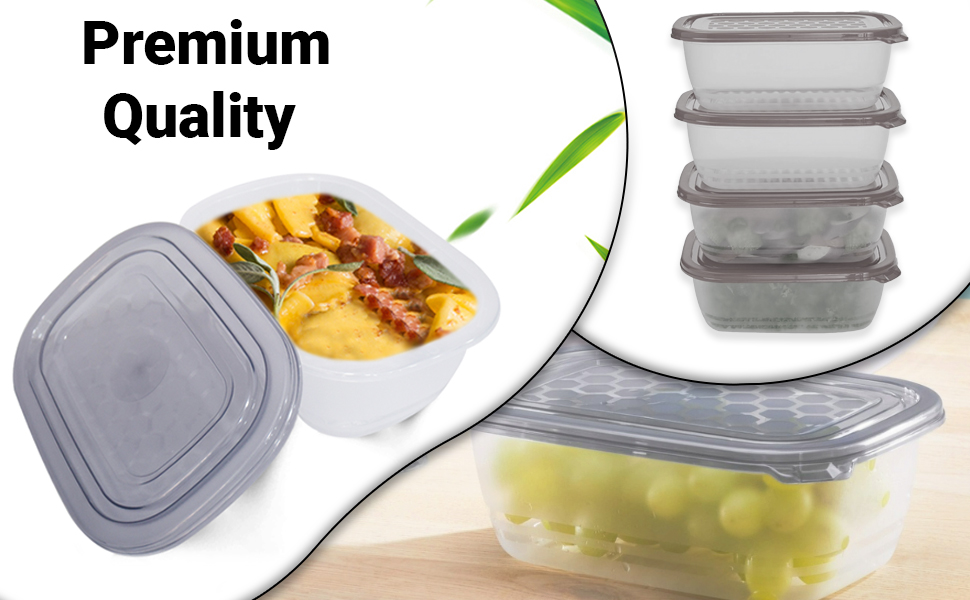 food storage containers, food container, freezer storage boxes, airtight container, food containers