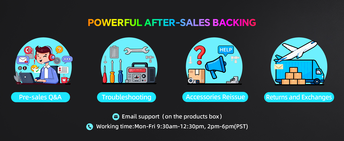 BRAND After-sales Service For quality issues, we will provide satisfactory after-sales service