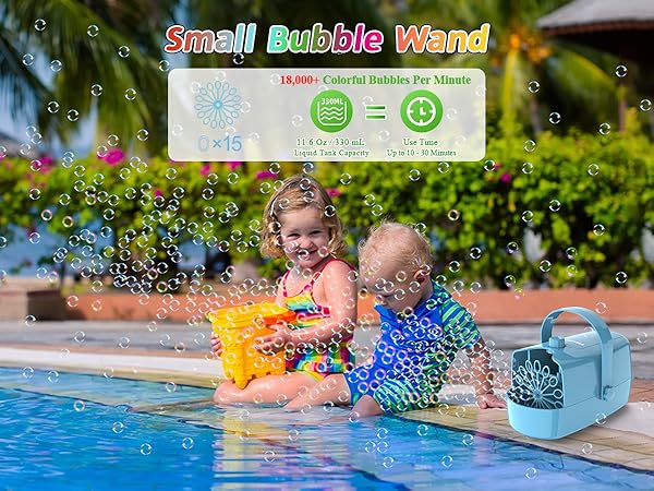 kids bubble machine