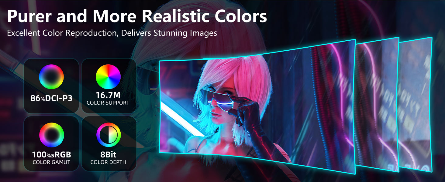 Purer and More Realistic Colors
