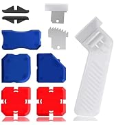 11 Pcs Caulking Tool Kit, Professional Silicone Sealant Finishing Tools Set, Multifunctional Caul...