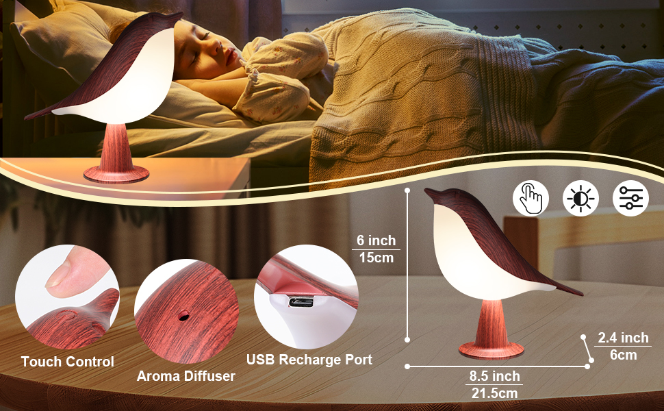 bird night light