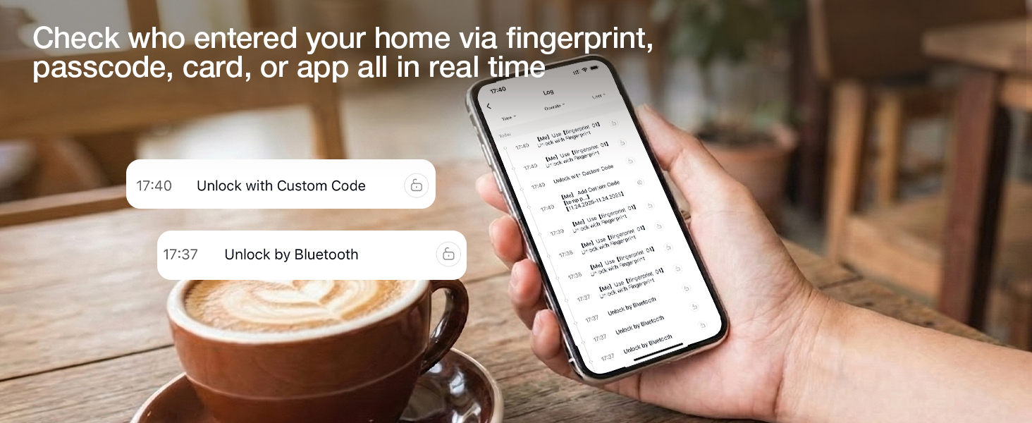 fingerprint doorknob